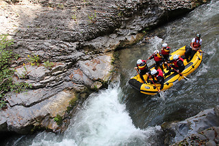 Rafting Canyon presso River Tribe a Laino Borgo in provincia di Cosenza