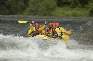 Attività sportiva come rafting, hydro speed o mountain bike presso Ivan Team a Solagna (VI), in Veneto
