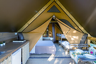 Soggiorno di una notte presso Resort Orizzonti Glamping in provincia di Fermo