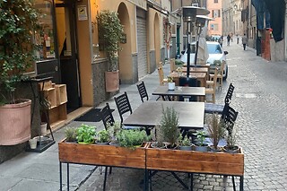 Cena di cucina tipica parmigiana presso Osteria dello Zingaro a Parma