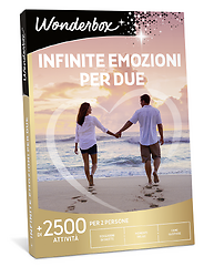 Cofanetto regalo Wonderbox: Infinite emozioni per due