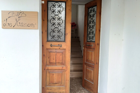 Soggiorno di una notte in famiglia presso il B&B Le Masere in provincia di Bologna