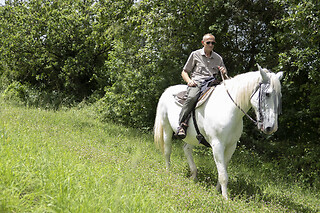 Escursione a cavallo presso Tenuta di Corbara in provincia di Terni