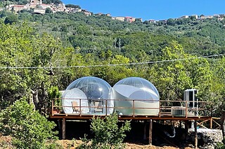 Soggiorno insolito di una notte in Bubble Room presso La Bolla Sotto le Stelle in provincia di Salerno
