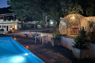 Soggiorno insolito di una notte in Bubble Room presso La Bolla Sotto le Stelle in provincia di Salerno