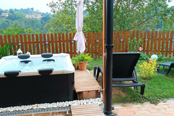 Soggiorno benessere di una notte presso B&B Terra di collina in provincia di Asti