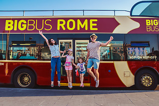 Tour della città di Roma a bordo del Big Bus Tours Rome