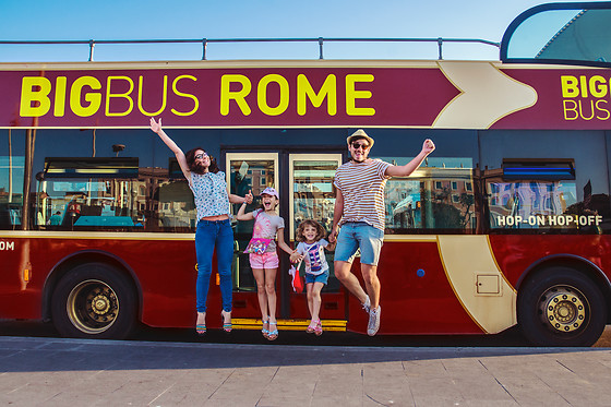 Tour della città di Roma a bordo del Big Bus Tours Rome