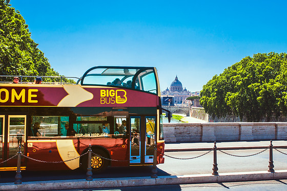 Tour della città di Roma a bordo del Big Bus Tours Rome