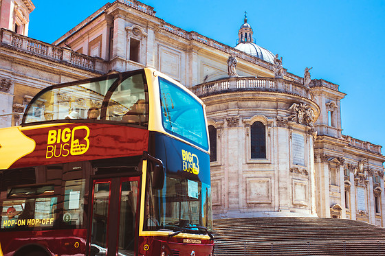 Tour della città di Roma a bordo del Big Bus Tours Rome