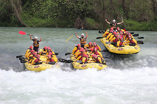 Attività sportiva come rafting, hydro speed o mountain bike presso Ivan Team a Solagna (VI), in Veneto