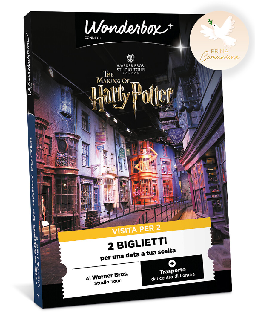 Speciale Comunione: Harry Potter Studio - 2 biglietti + 1 notte