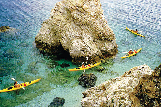 Attività sportiva presso Il Viottolo Kayak all'Isola d'Elba
