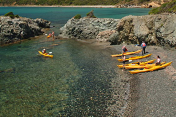 Attività sportiva presso Il Viottolo Kayak all'Isola d'Elba