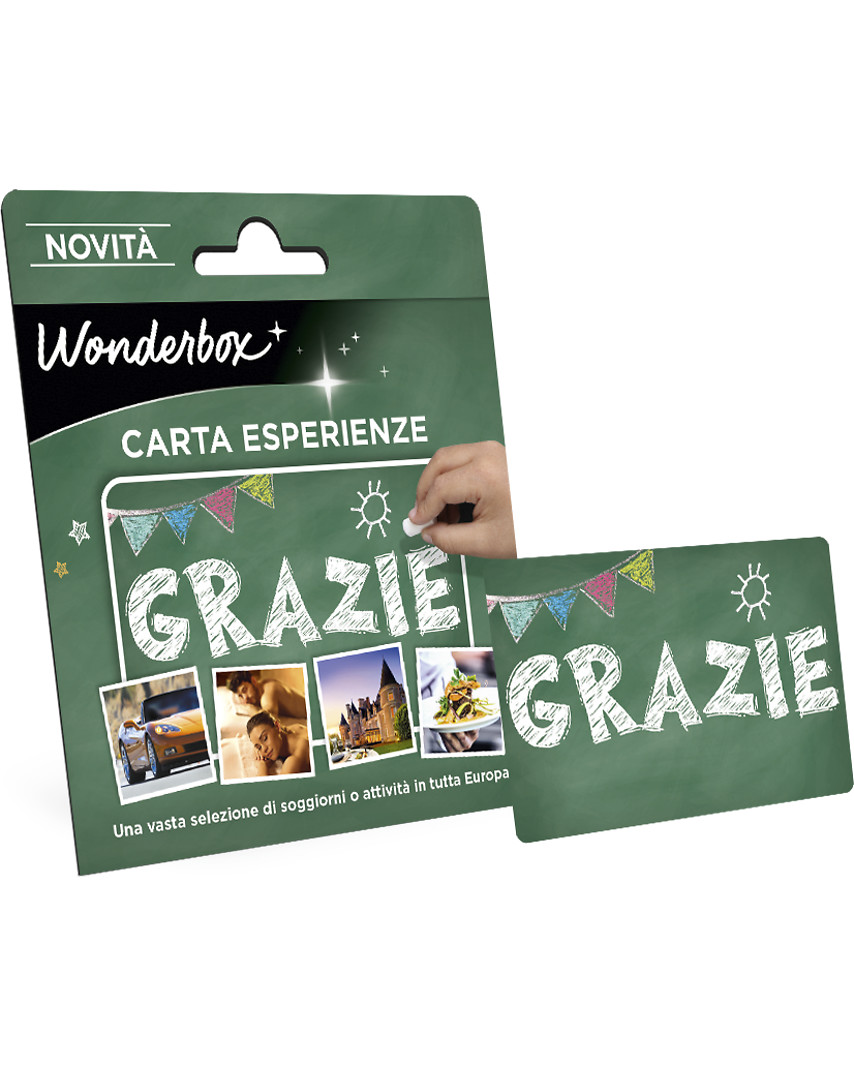 Carta Esperienze Grazie