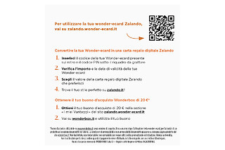 Wonder-ecard Zalando