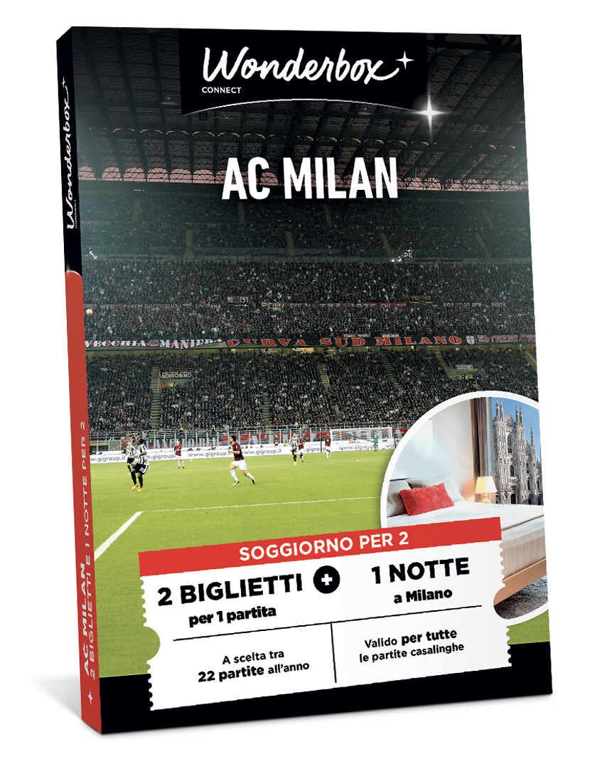 AC Milan Soggiorno - 2 biglietti + 1 notte