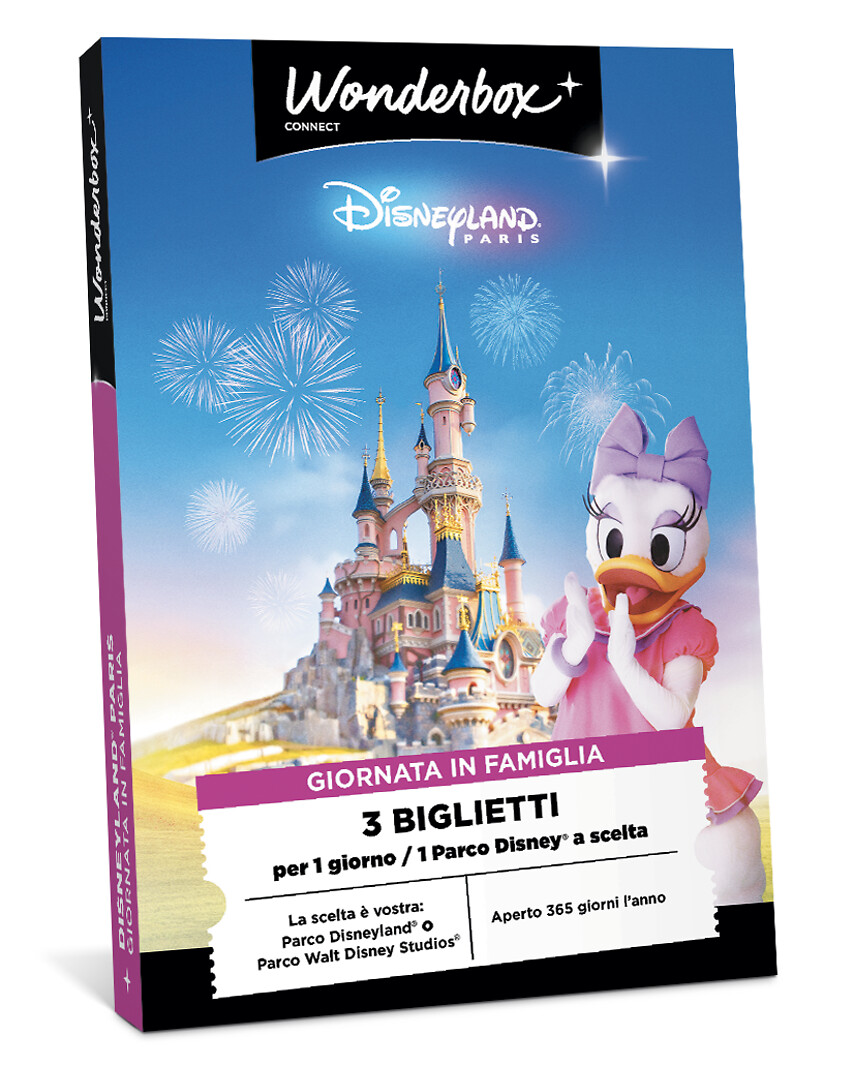 Disneyland Paris - 1 giorno / 1 parco - 3 persone