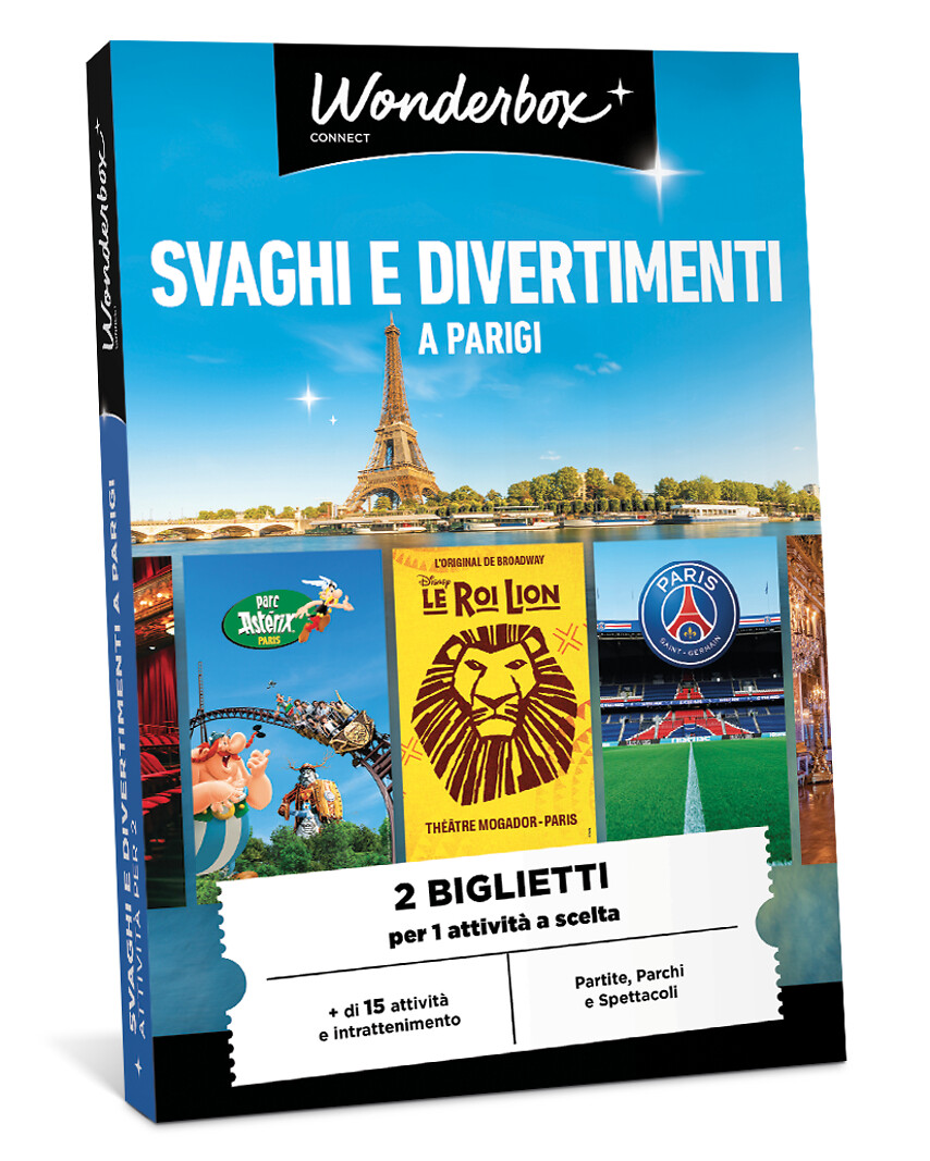 Svaghi e divertimenti a Parigi - 1 attività a scelta - 2 persone