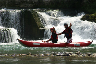 Attività sportiva come rafting, hydro speed o mountain bike presso Ivan Team a Solagna (VI), in Veneto