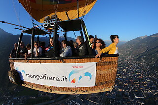 Volo in mongolfiera presso Charbonnier Mongolfiere ad Aosta