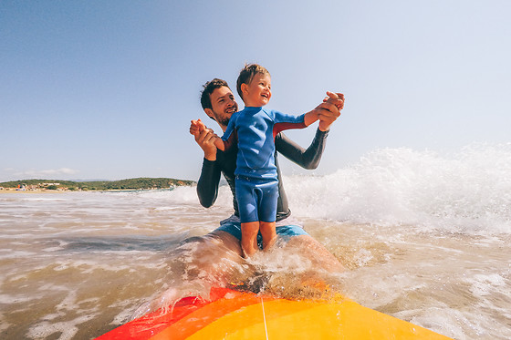 In vacanza con papà